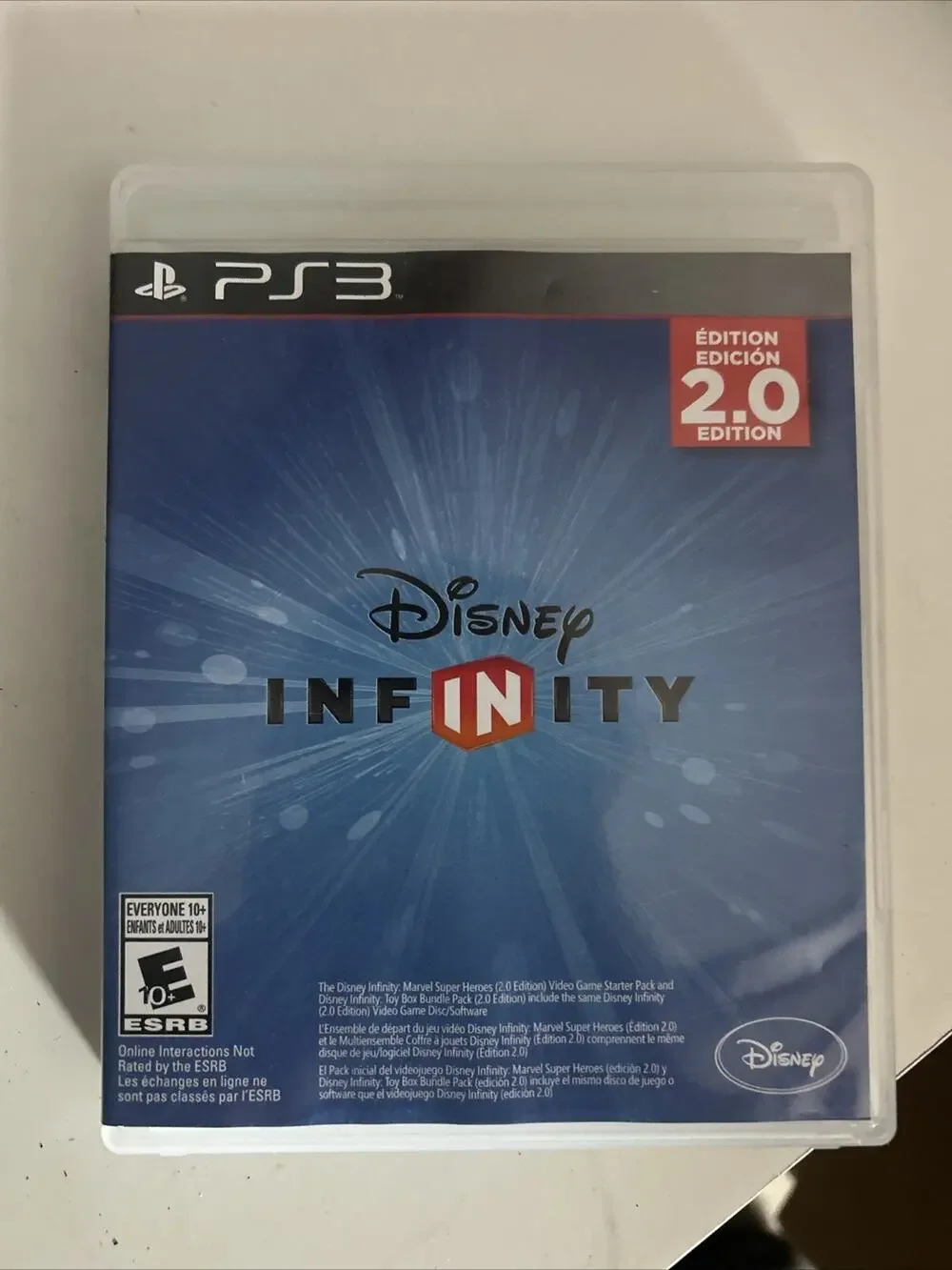 Disney Infinity (2.0 Edition) (Sony PlayStation 3, 2014)